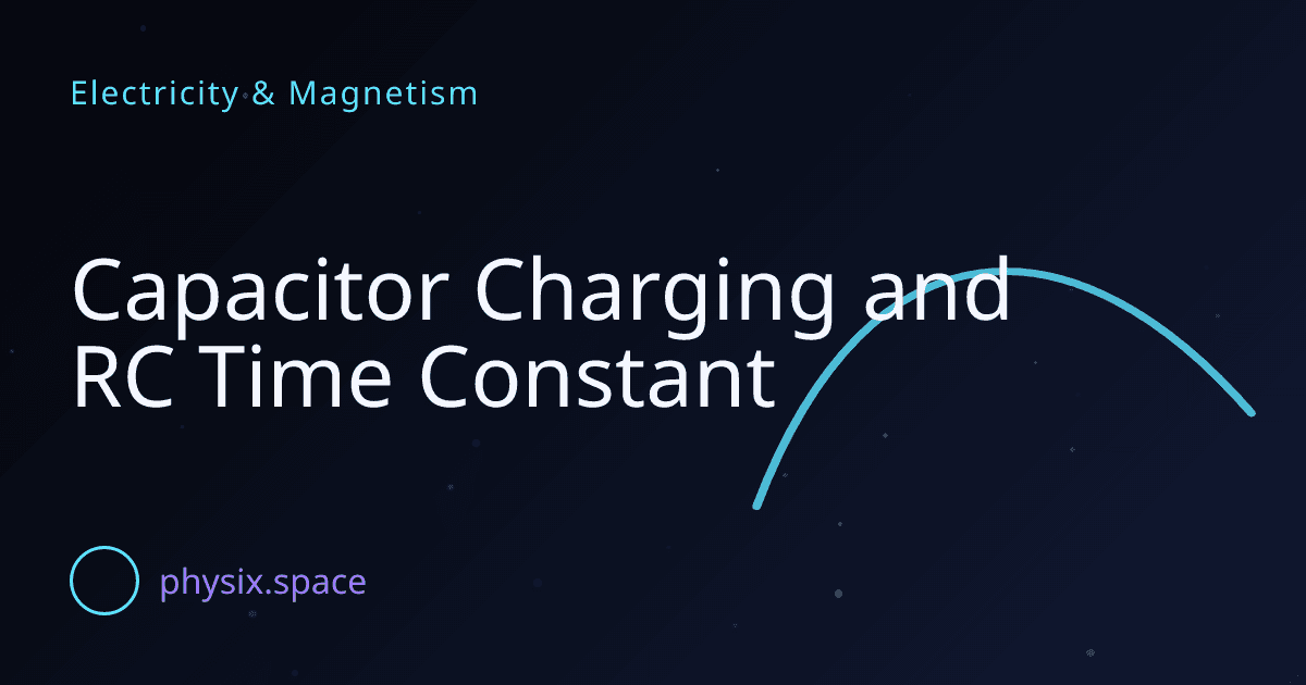 Capacitor Charging and RC Time Constant thumbnail