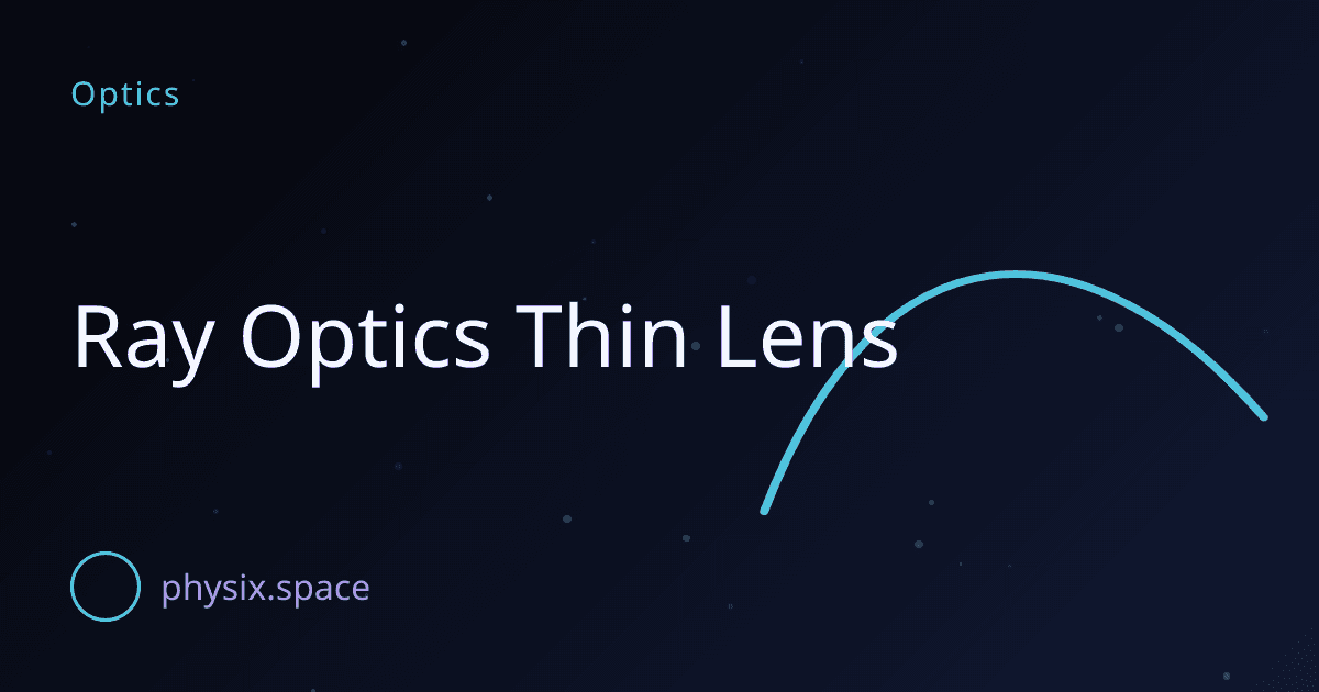Ray Optics Thin Lens thumbnail